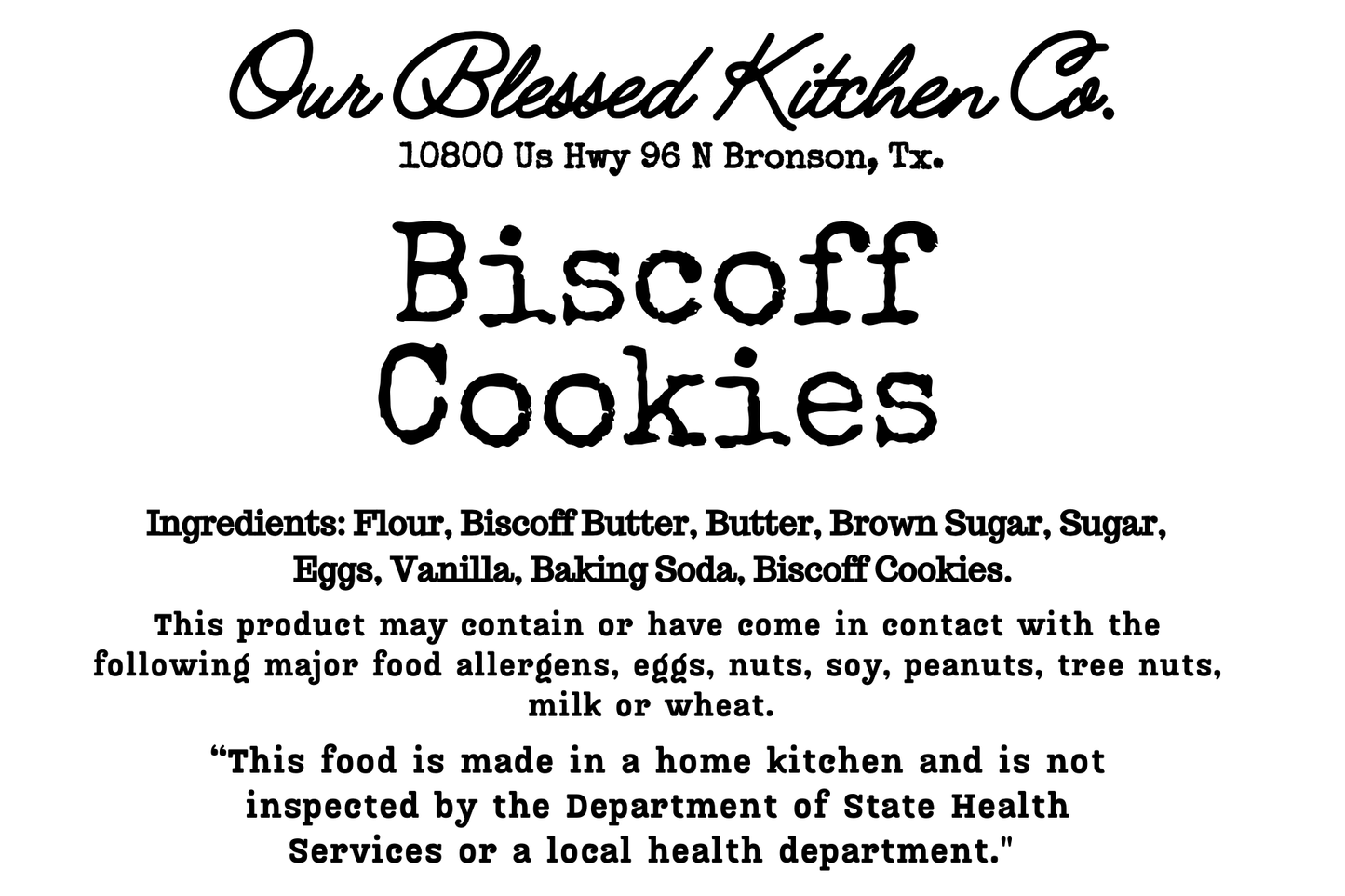 Biscoff Cookie